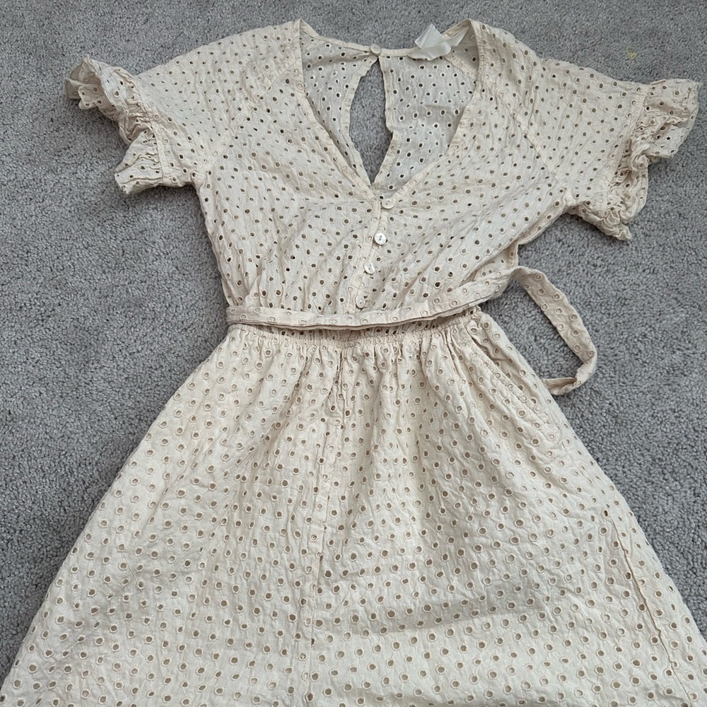 Charming Cream Women’s Romper